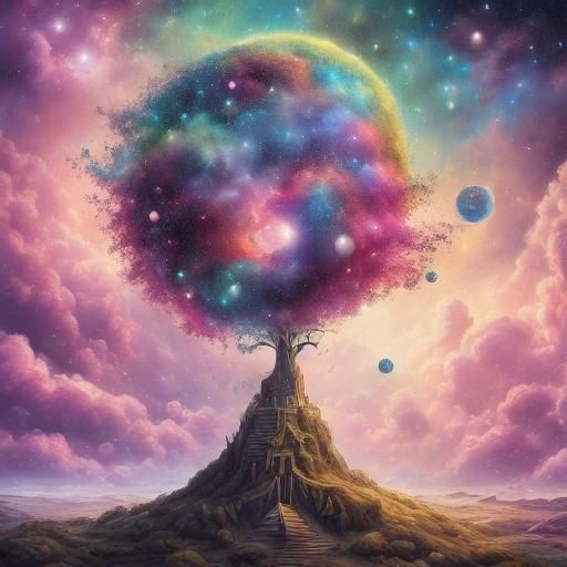 Surreal Image of Petrichor