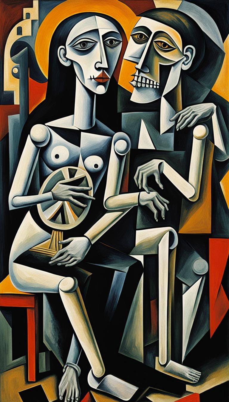 Cubist Dance Macabre: Dissociative Identity Disorder