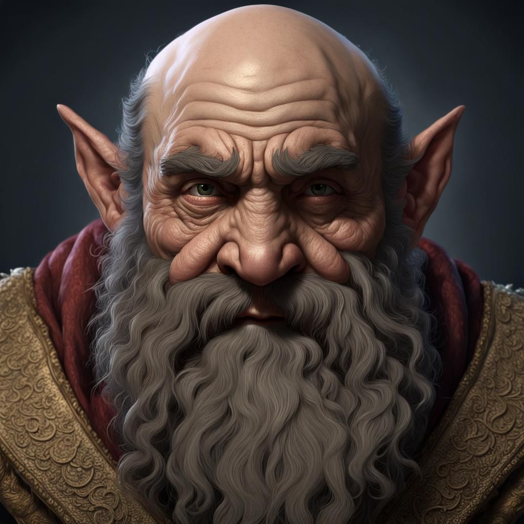 Bald Gruff Dwarf