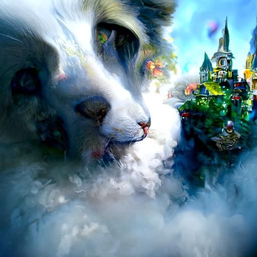 Cats Rule The World in Ethereal Fantasy Style