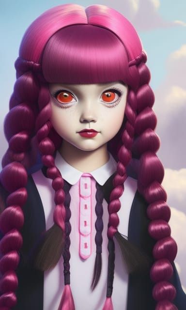 Wednesday Addams Fan Art