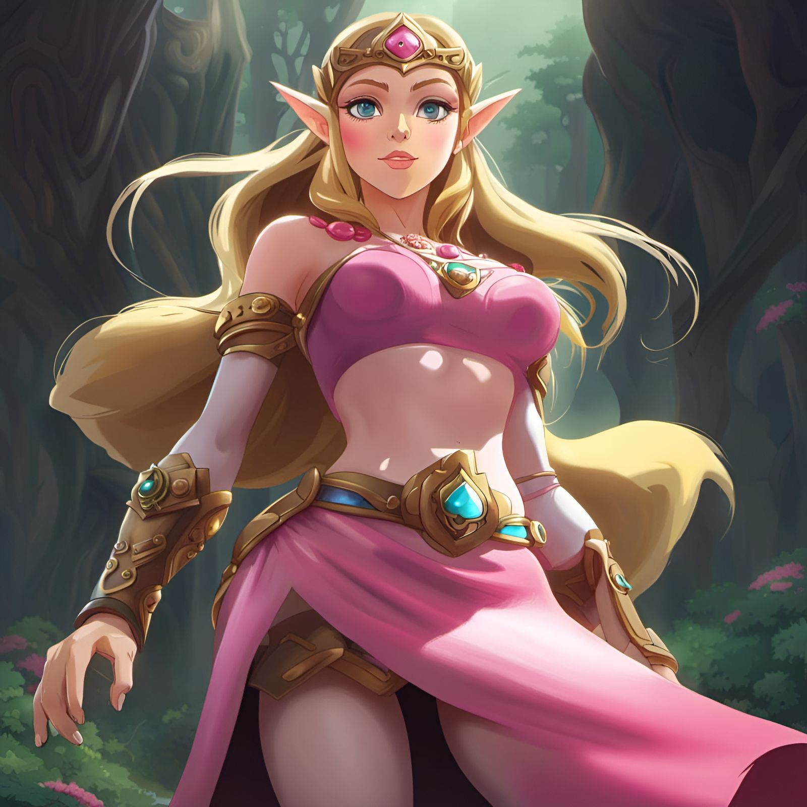 Fantasy Princess Concept Art in 8K Resolution