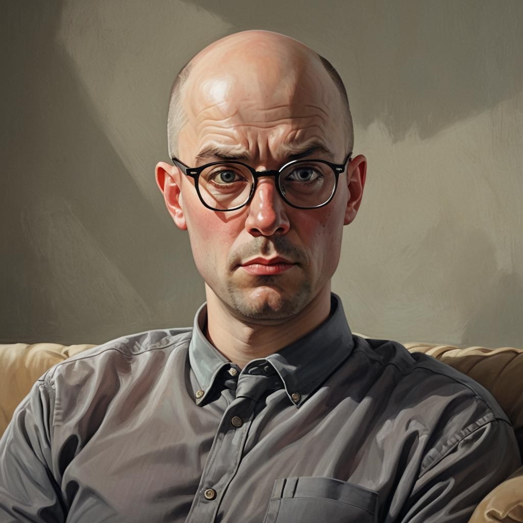 Colin Robinson Portrait in Pop Art Style