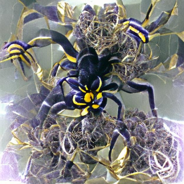 Blackarachnia Illustration