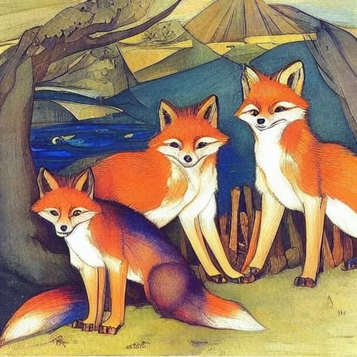 Foxes by the Sea: An Illustrated Adventure