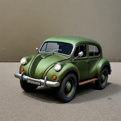 Mech Turtle with Vintage Car Body