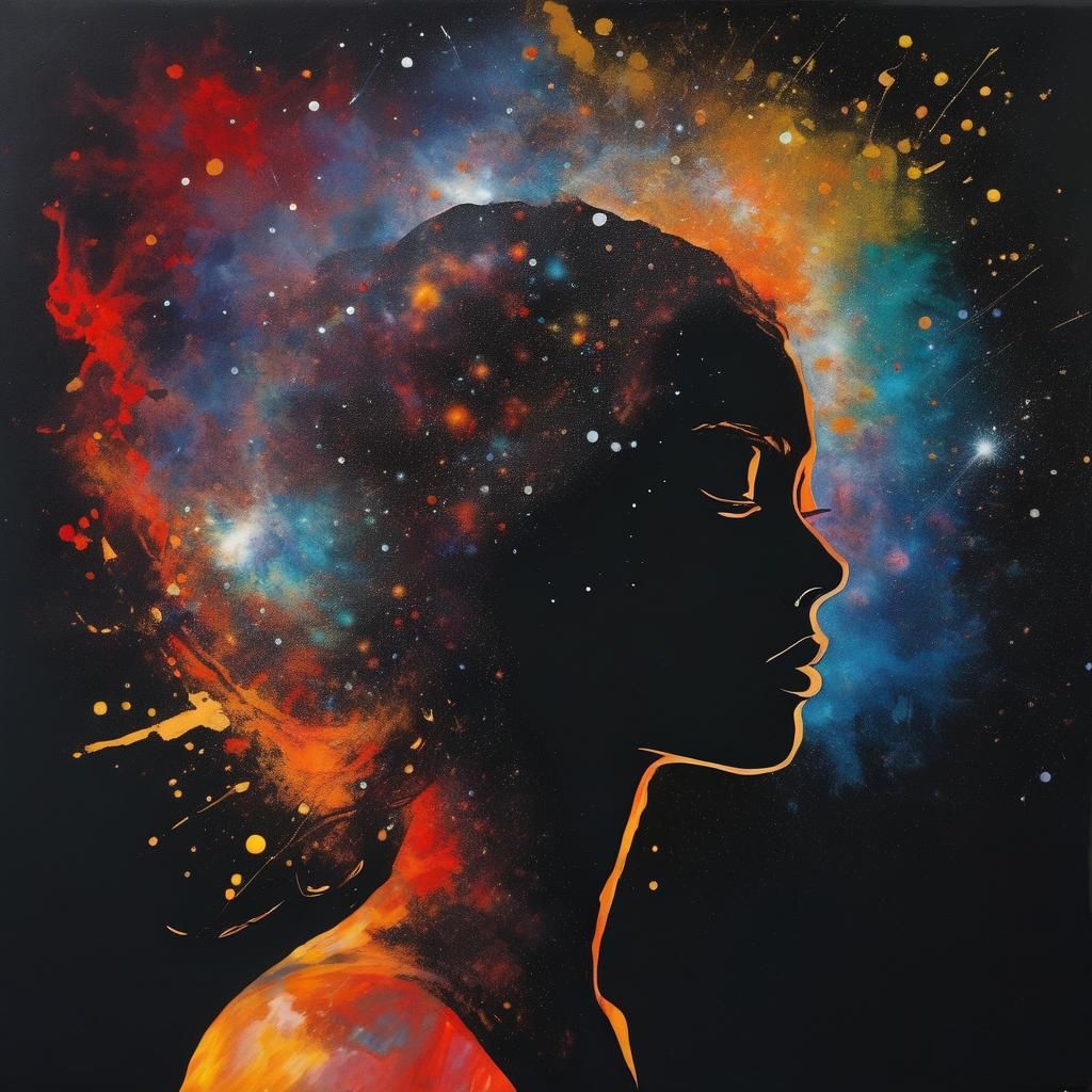 Supernova Creates Woman's Face in Space