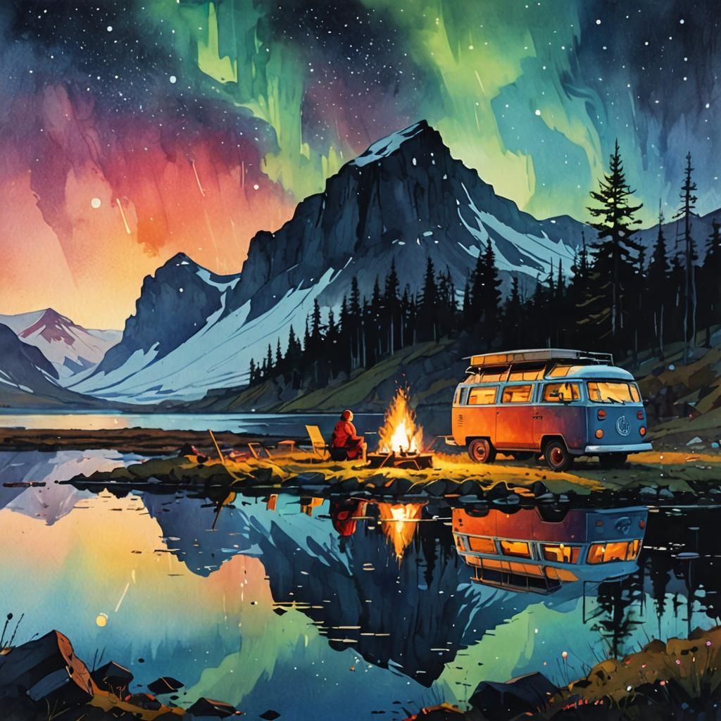 Scandinavian Camper Van Road Trip