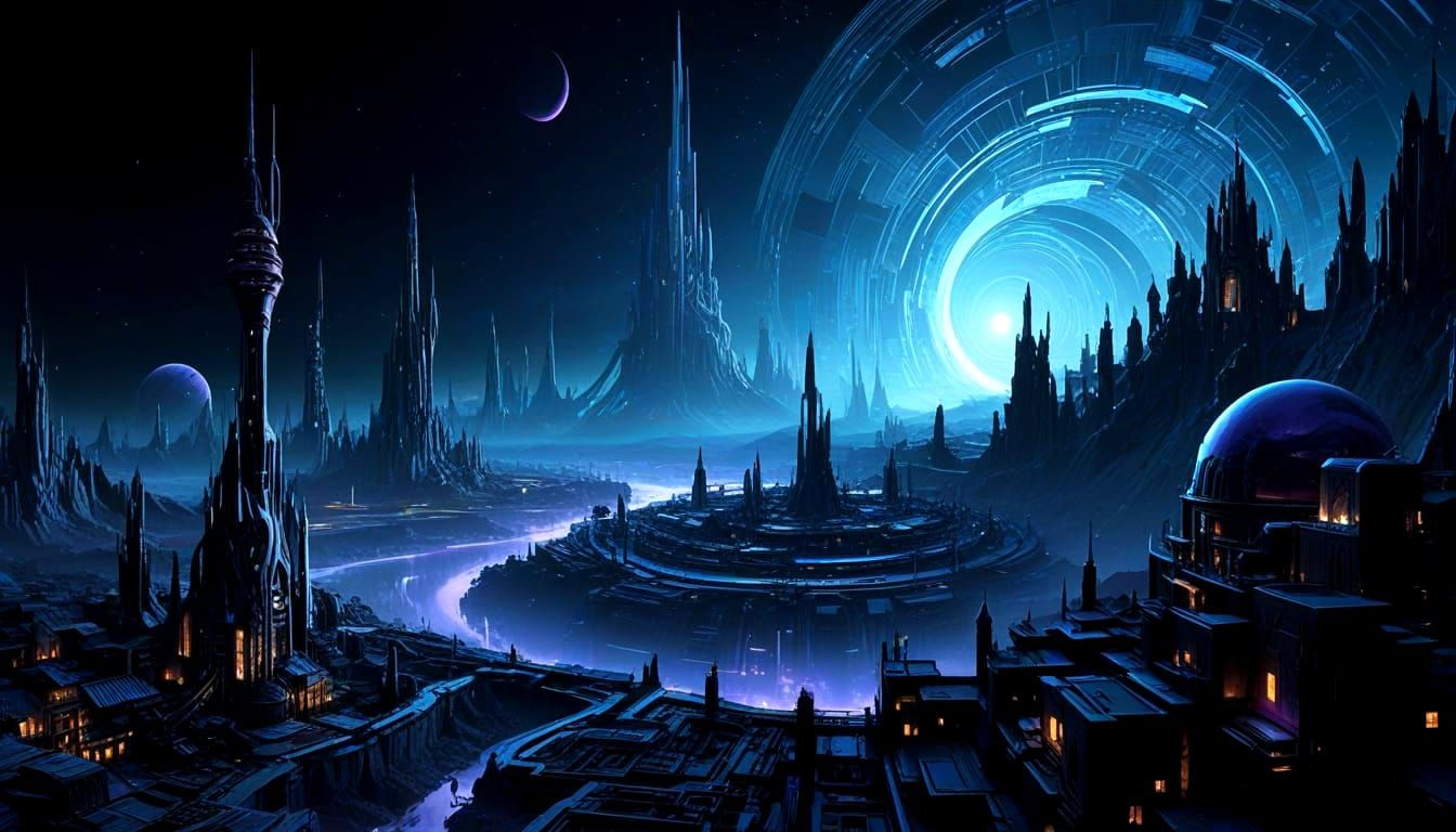 The 30th century. Night on Uranus