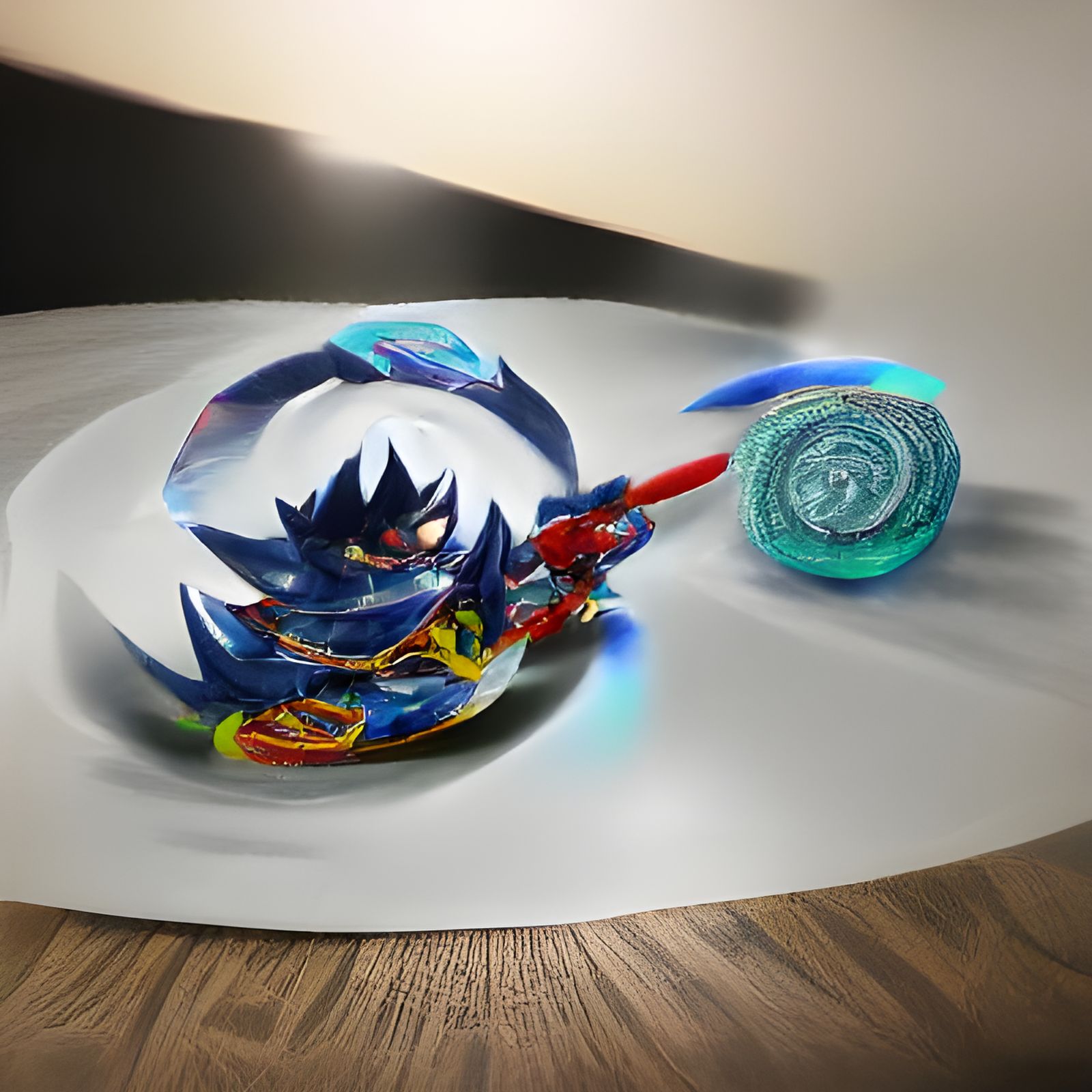 Beyblade Dragoon 8K 3D Rendered Artwork