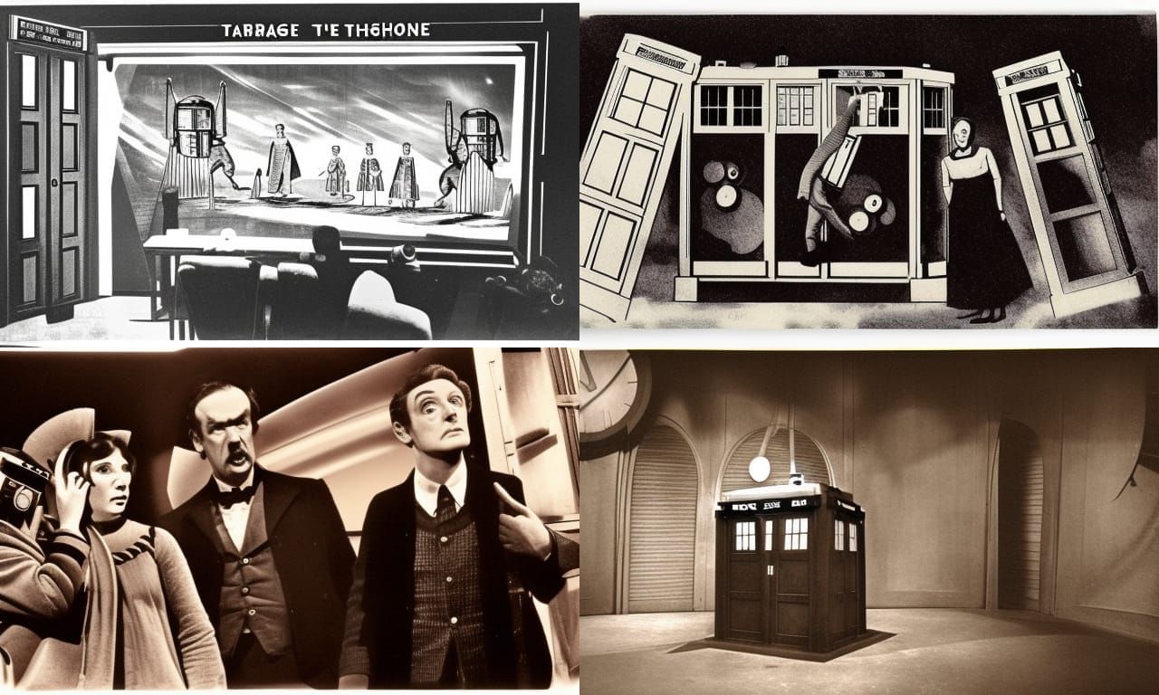 Dr. Who's Tardis Time-Traveling Adventure