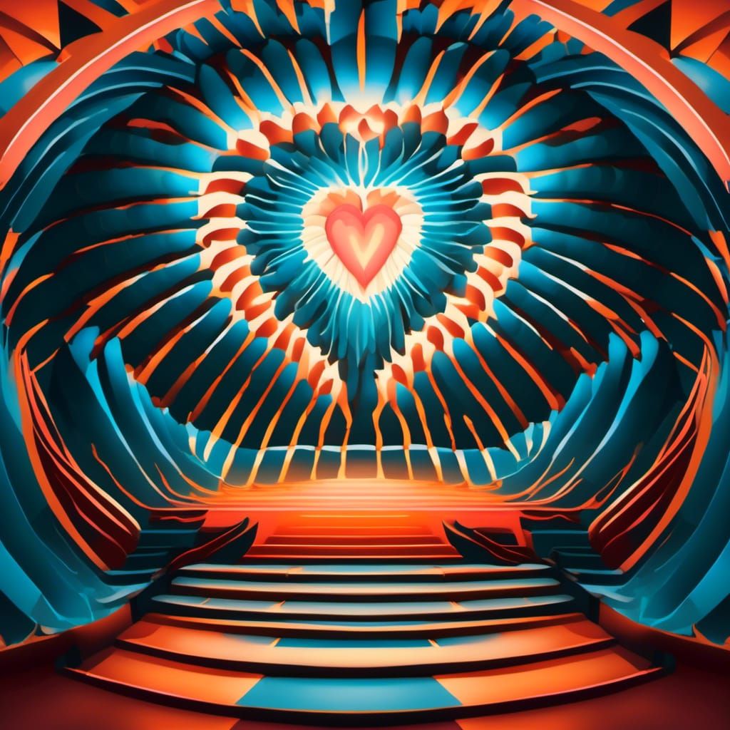 Surreal Heart in Hand: A Hyperdetailed CGSociety Rendering