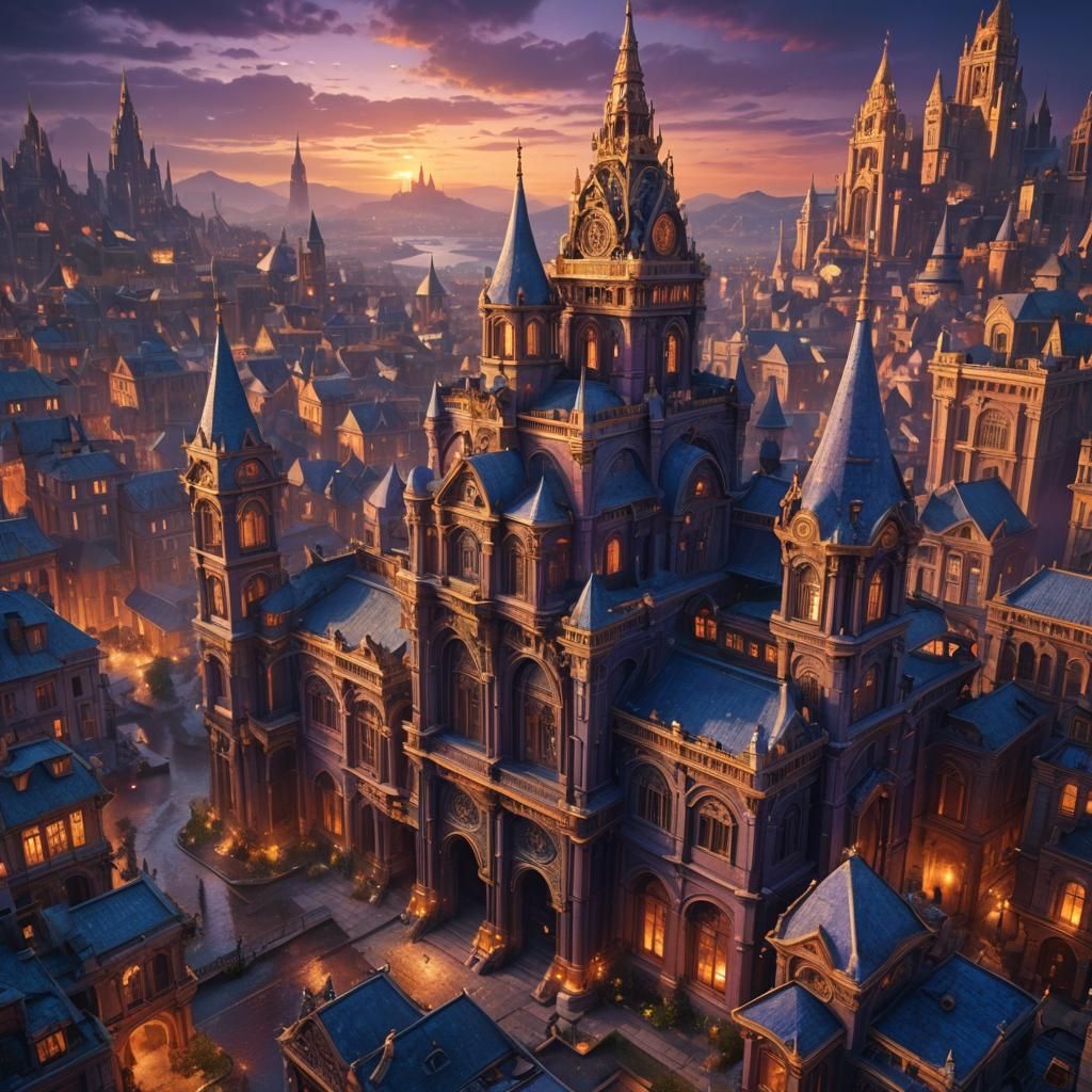 Fantastical Cityscape: Digital Matte Painting in Unreal Engi...