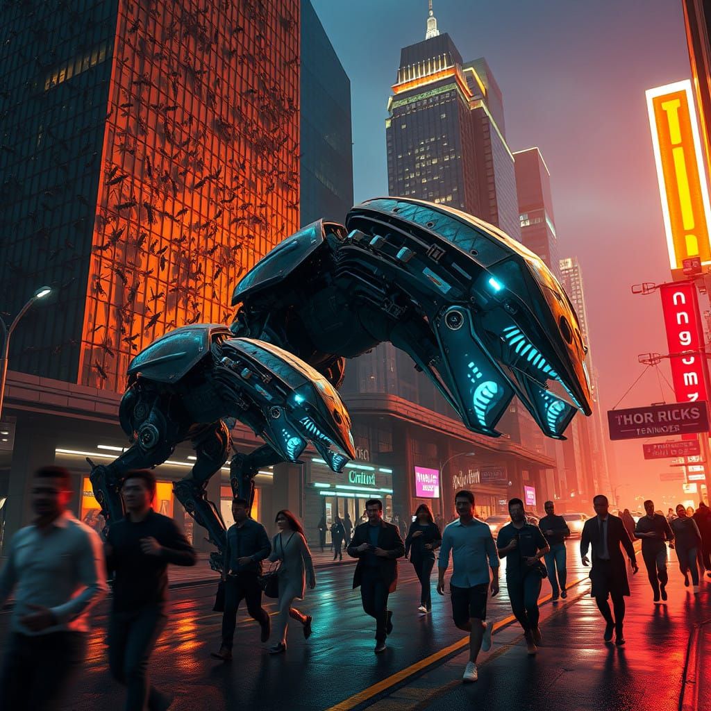 Insects Invade Downtown LA in Epic Sci-Fi Battle