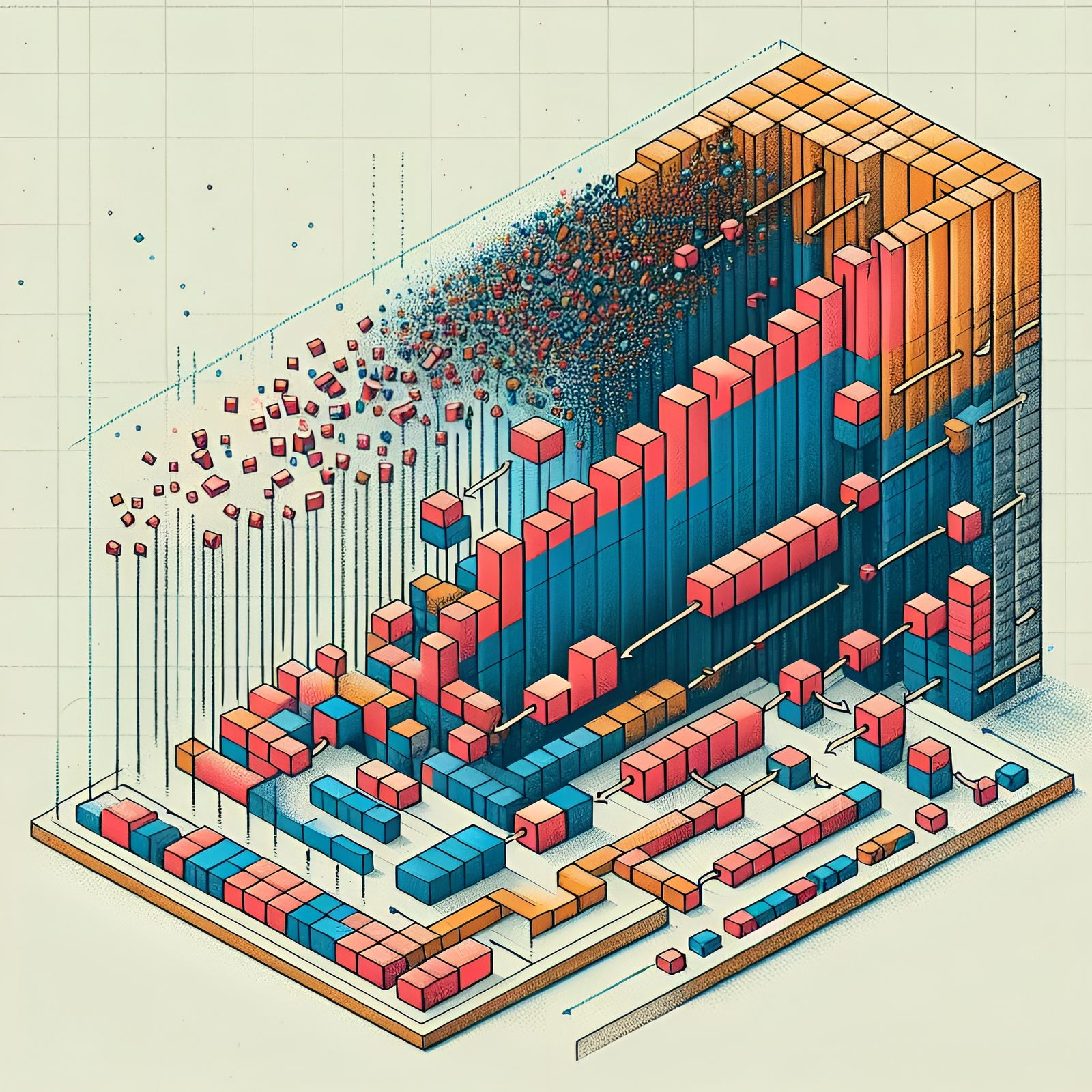 Abstract Entropy Visualized by AI