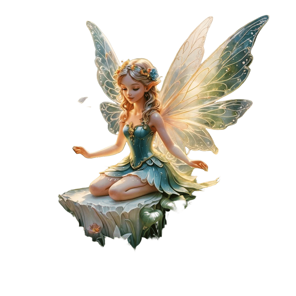 Crystal Fairy in Magical Pop-Up Book