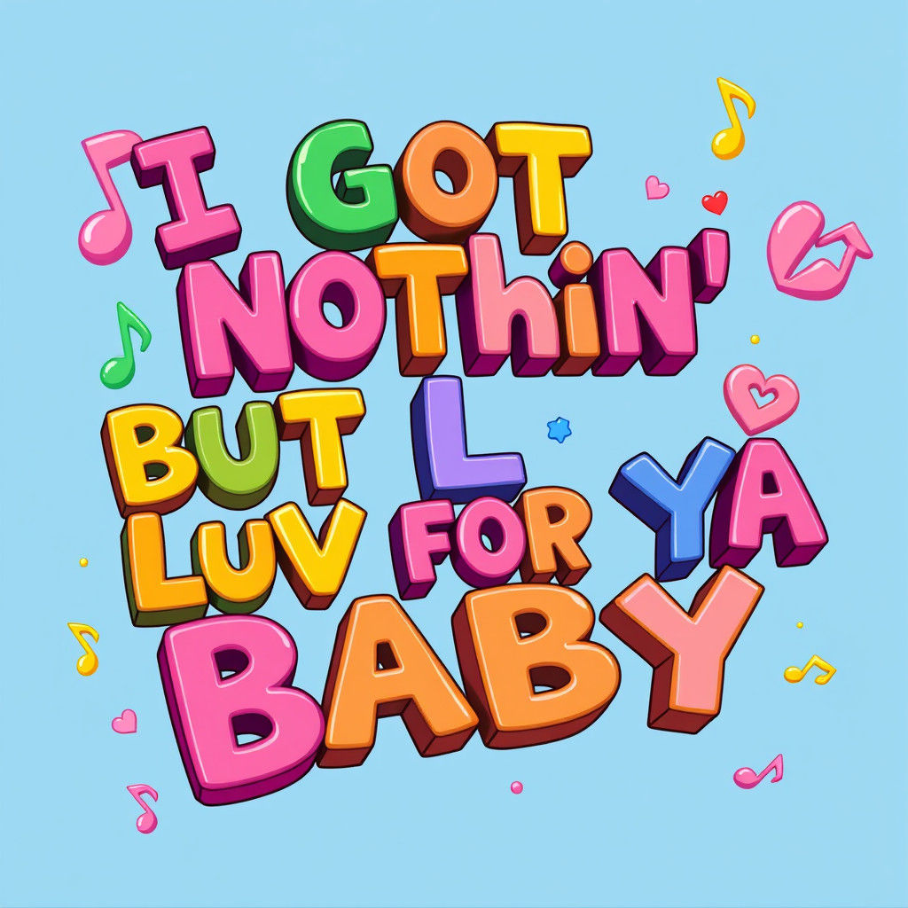 Whimsical 3D Letters in 8-bit Style