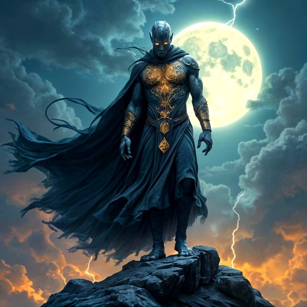 En Sabah Nur: Sorcerer Mutant on Windswept Peak