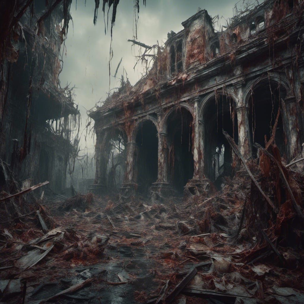 CNN Announces Zombie Outbreak: Macabre Matte Painting