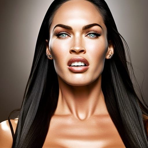 Megan Fox as Vampire Slayer Portrait