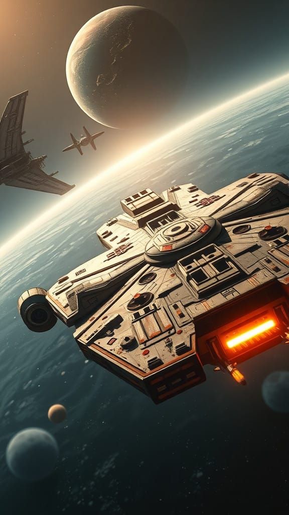 The Millennium Falcon, Battle-Worn Hero of the Galaxy