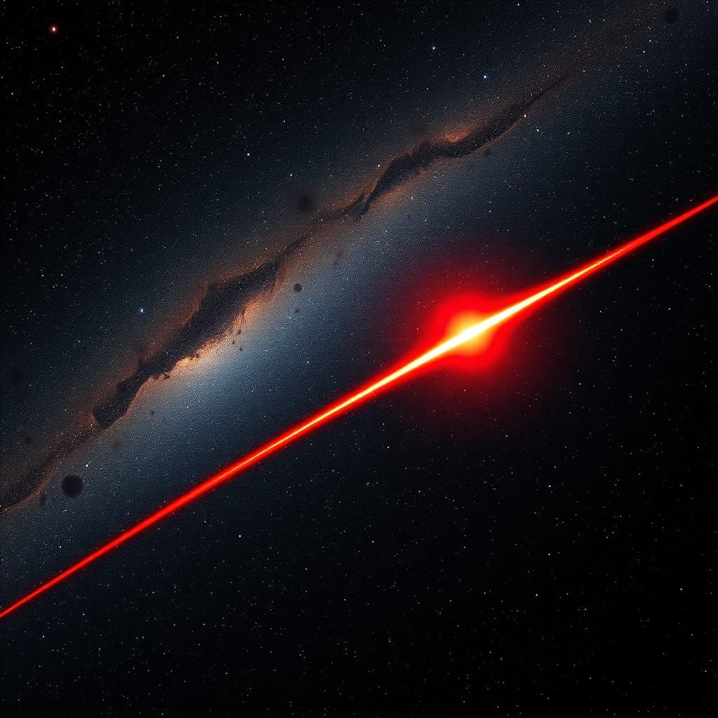 Photon's Red Arrow Deforms Space-Time in Cosmic Impressionis...