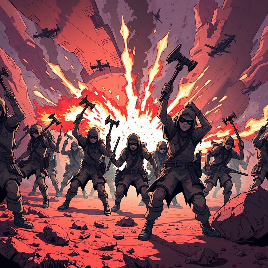 Condemned Convicts Ignite Rebel Uprising on Barren Alien Wor...