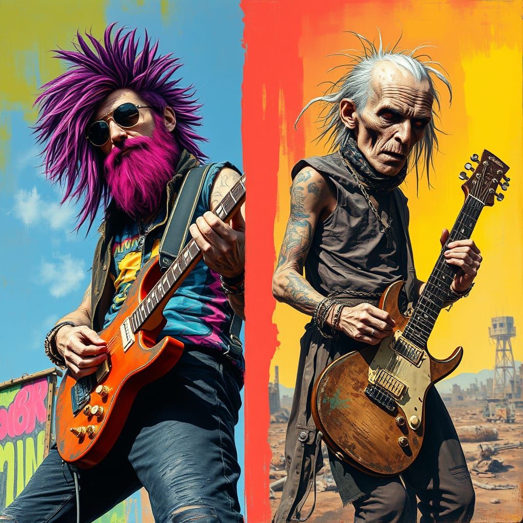 Punk Rocker: Prime vs. Post-Apocalyptic in Street Art