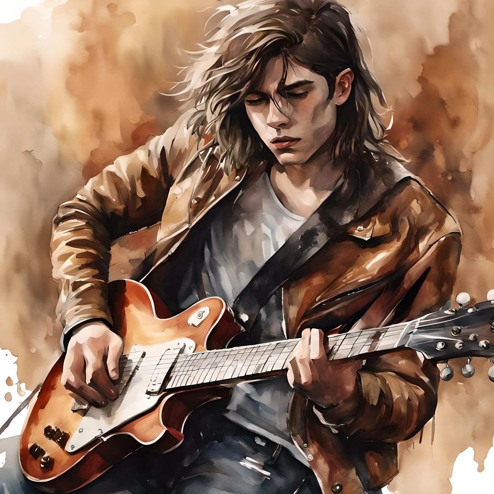 I play guitar because it lets me dream out loud....