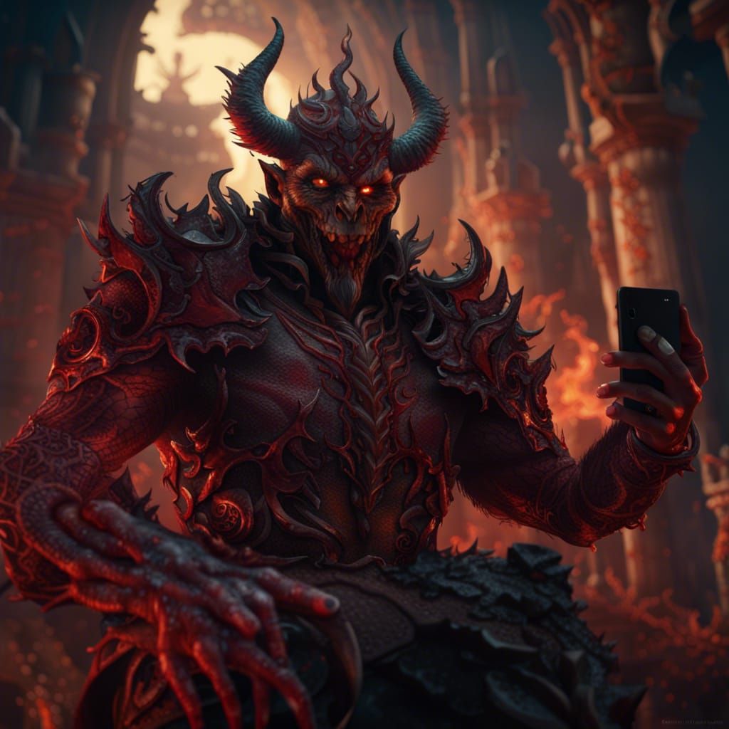Demon Lord's Selfie 🔥