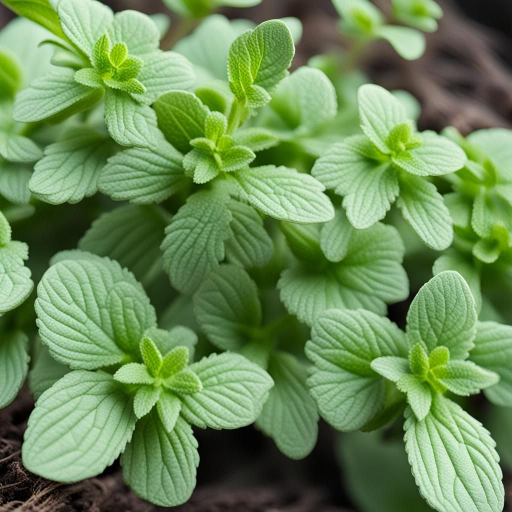 Image of Various Mint Plants