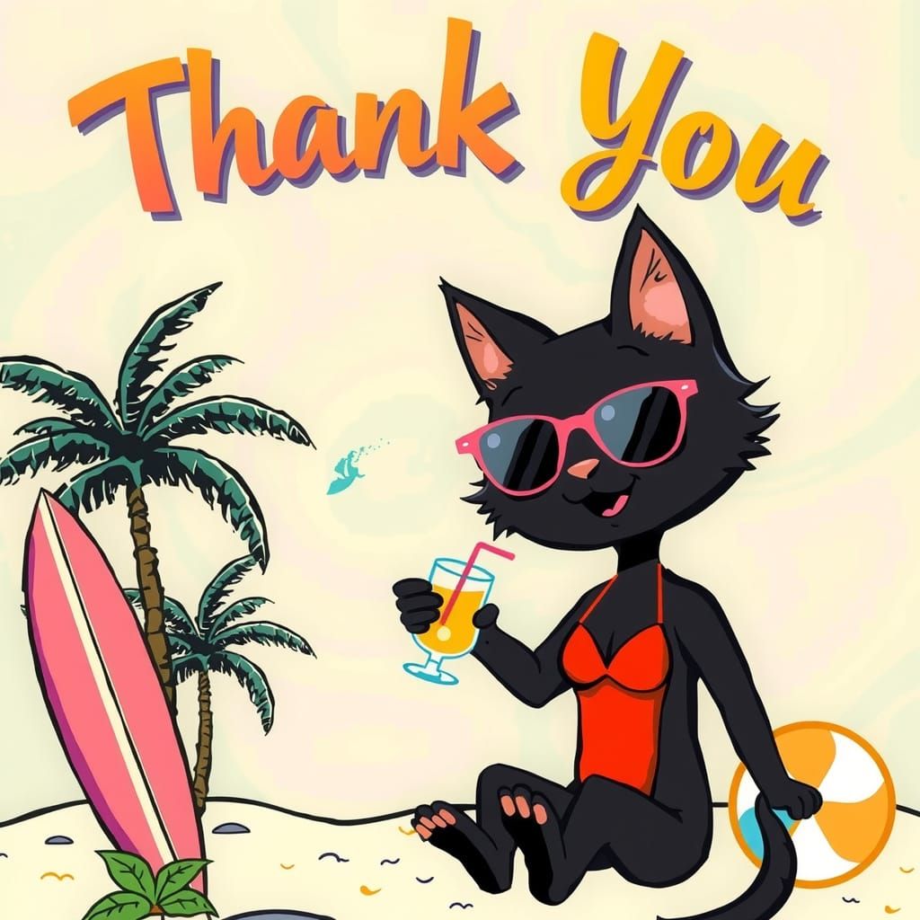 Vibrant and playful raised text that says "TYSM Following Back" set against a subtly textured backdrop in a whimsical, m...