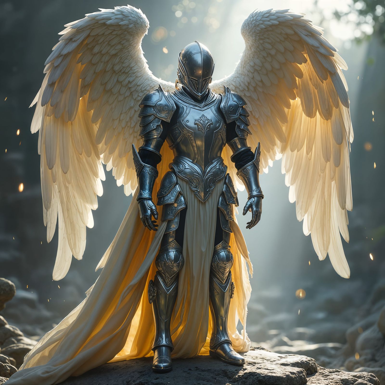 Macro Angel Wings Detailed Graphic Imagery