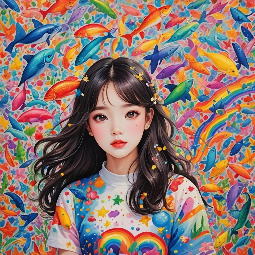 Neon Fantasy: A Sci-Fi Retrowave Dreamscape