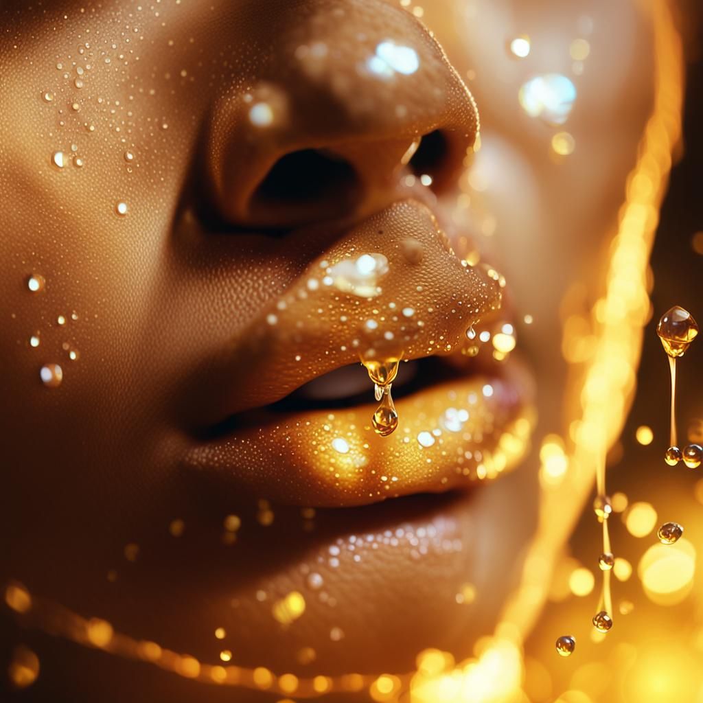 Honey's Diamond Radiance on Tender Lips