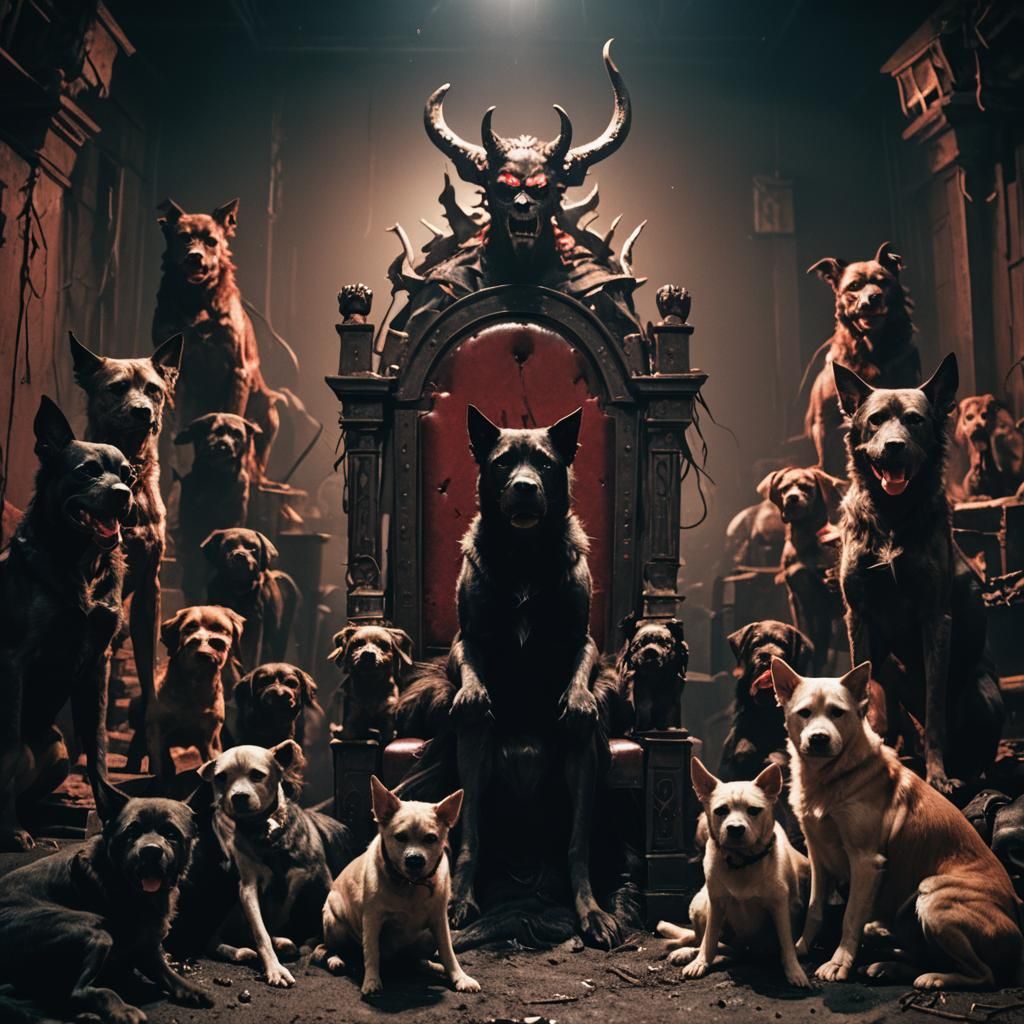 Demonic Ruler in Post-Apocalyptic Dog World