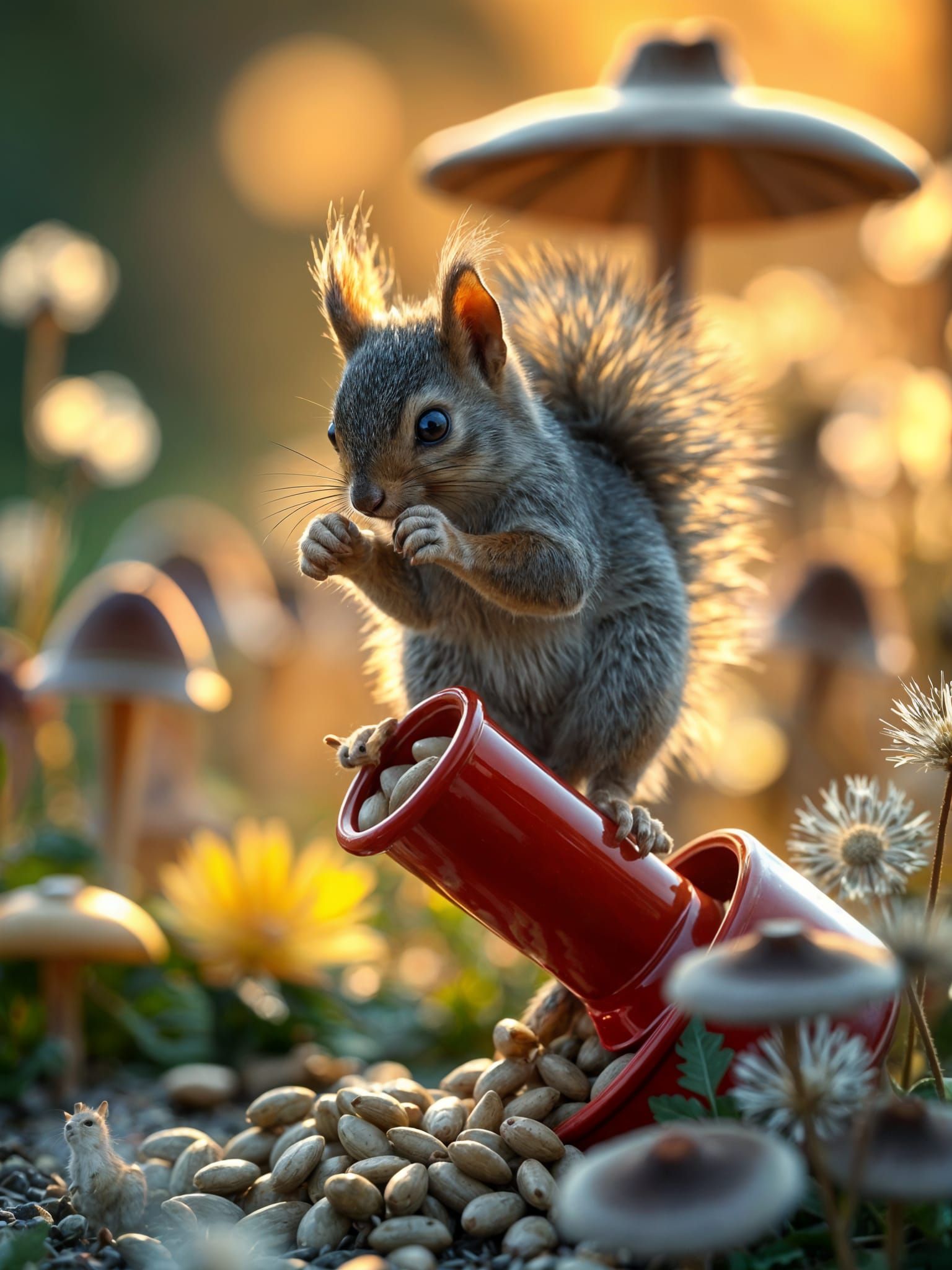 Mischievous Squirrel