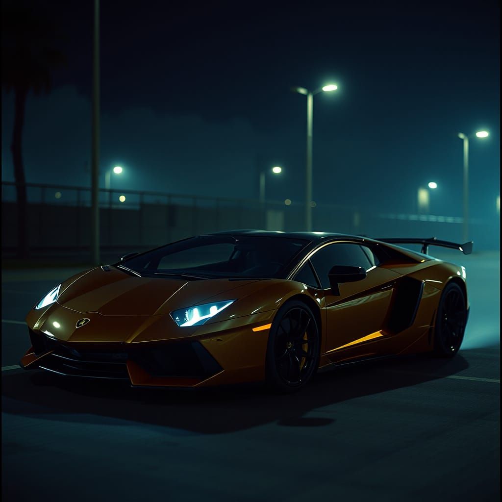 Lamborghini Sián FKP 37 Cinematic Film Still