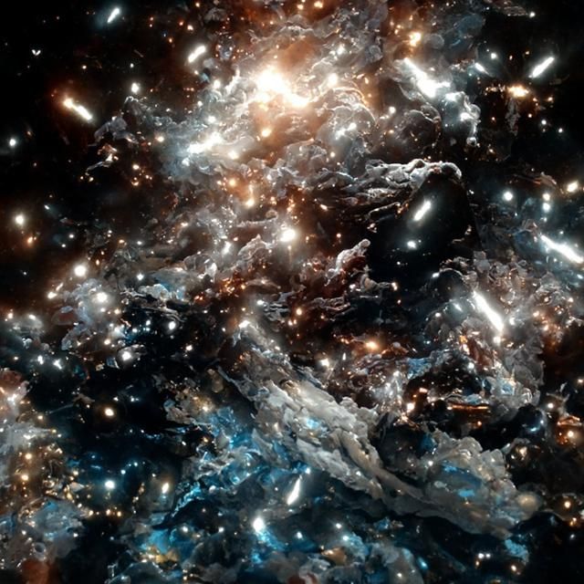 Photorealistic Outer Space View in 8K Resolution