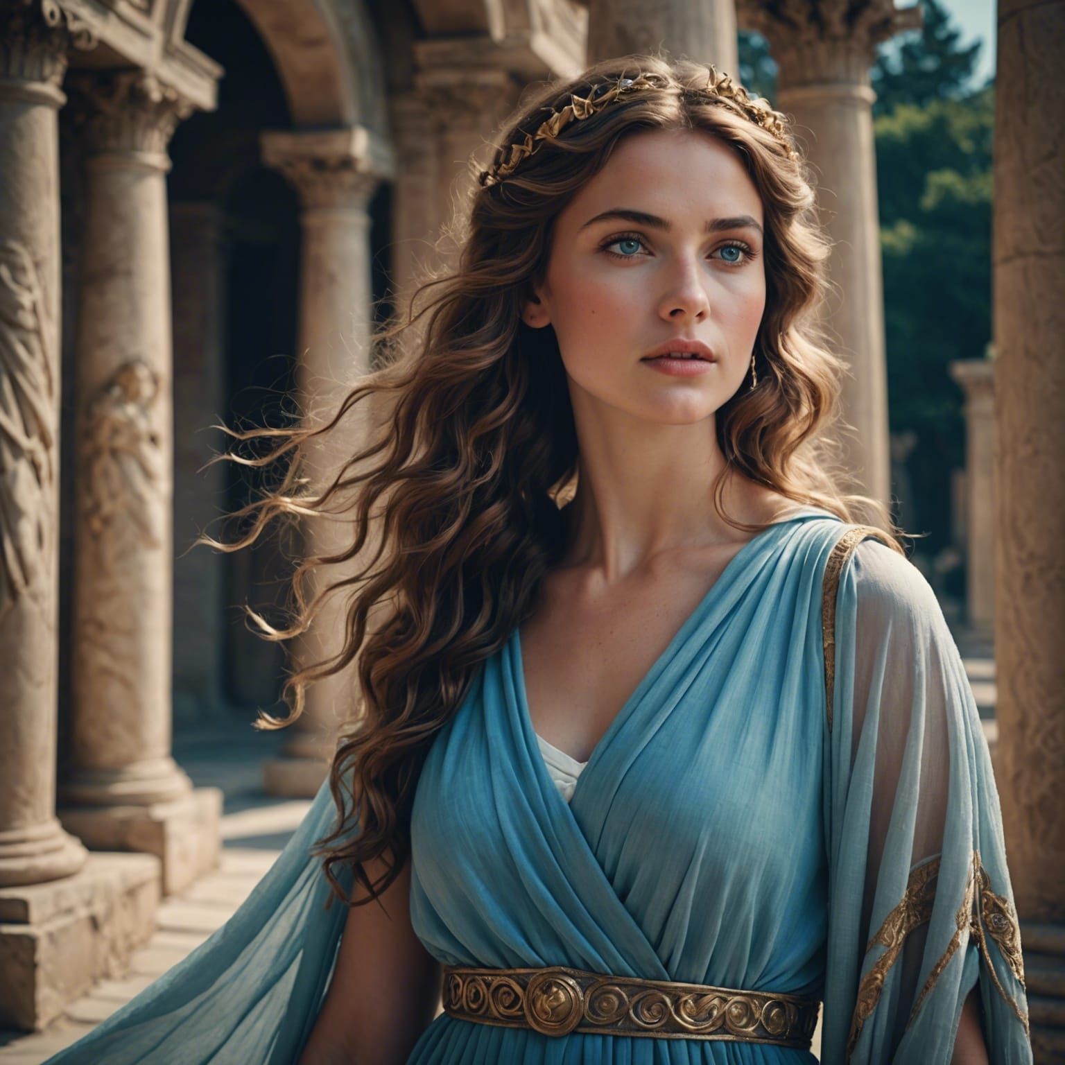 Aphrodite as a Beautiful Greek Goddess