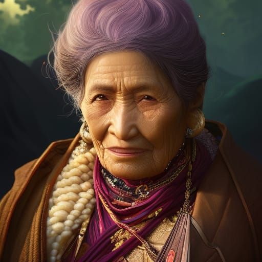 Arikura-no-baba An old woman with magical powers.