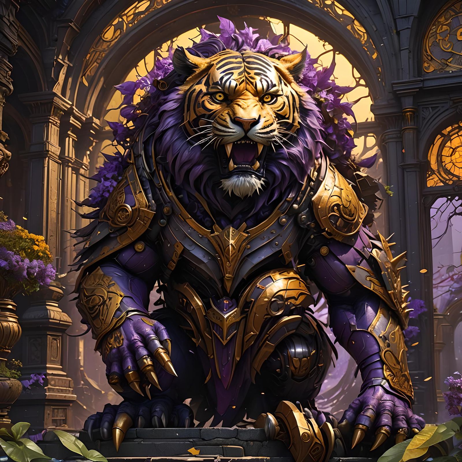 Iron Tiger creature.