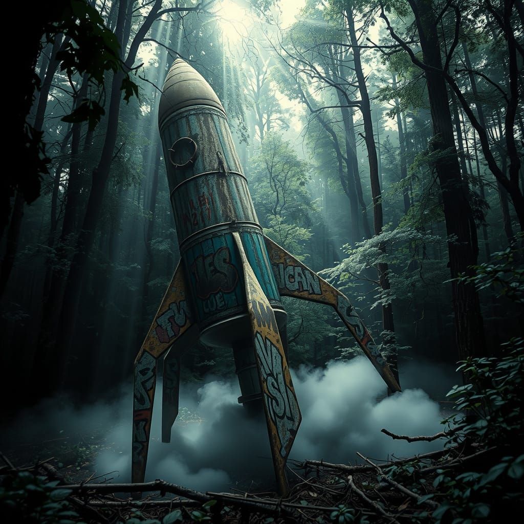 Distressed Rocket in Dark Forest: A Study in Urban Decay