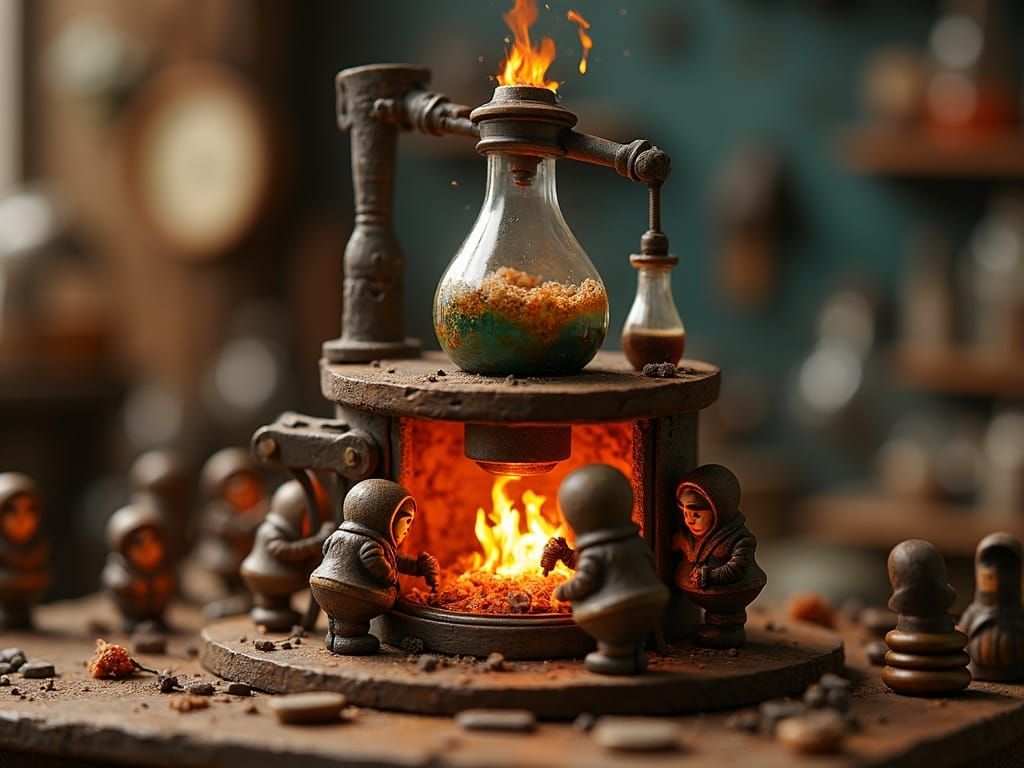 Cutaway Matryoshka Tiny Lab