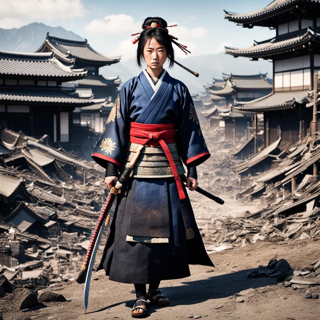 Samurai Princess in War-Torn Land