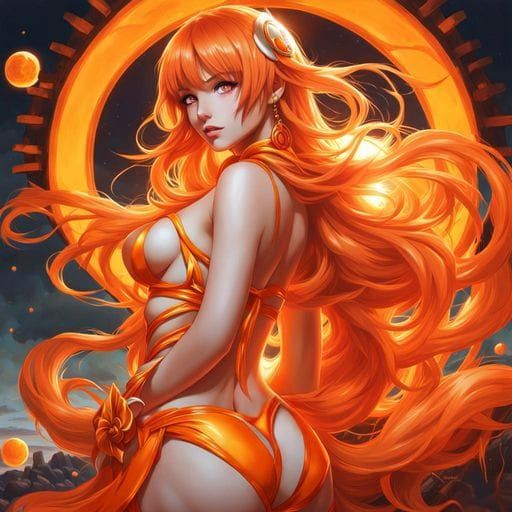 Important Orange Ribbon🧡😏