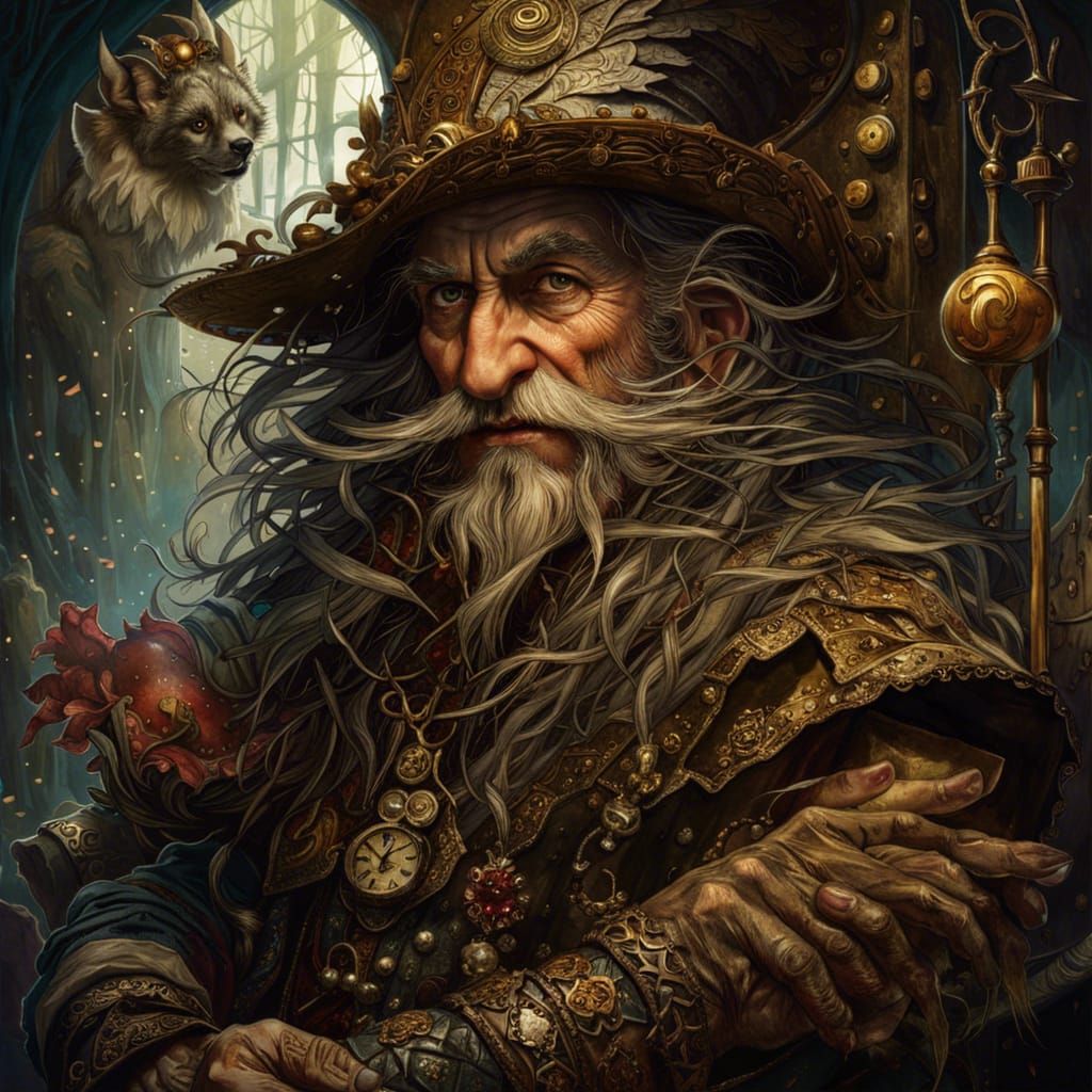 Rumpelstiltskin: A Fantasycore Masterpiece in 8k Resolution