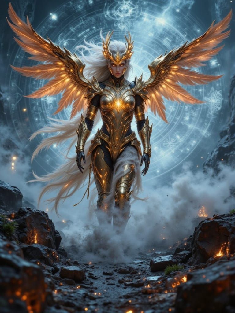 <lora:Featherborn:1.0> + <lora:Cyber-Angel:1.0> Test