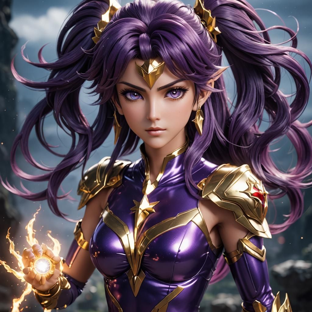 Saori from Saint Seiya,