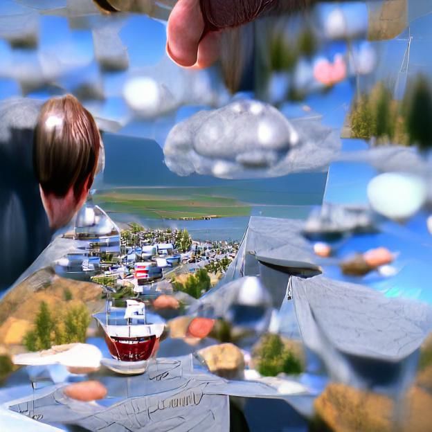 The Truman Show: Hyperdetailed 8K Concept Art